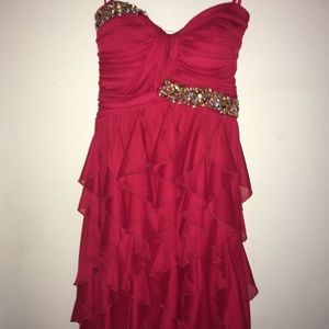 As U Wish strapless formula dress